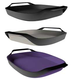 TABULEIRO 40X47.5X7.5CM LILAS SINGOLO